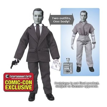 Twilight Zone Retro Action Figure William Shatner Comic Con 2011 Exclusive 20 cm